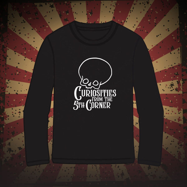 Large skull Long sleeve t-shirt