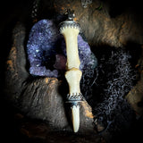 Human finger claw pendant