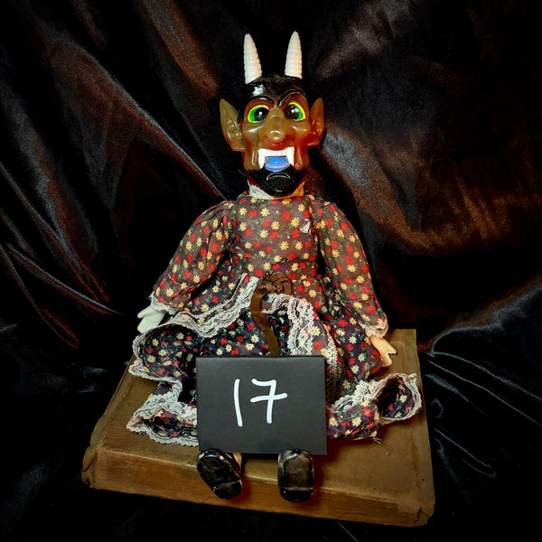Item 17. Vintage devil doll