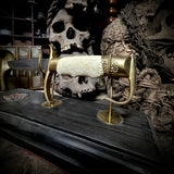 Human bone knife