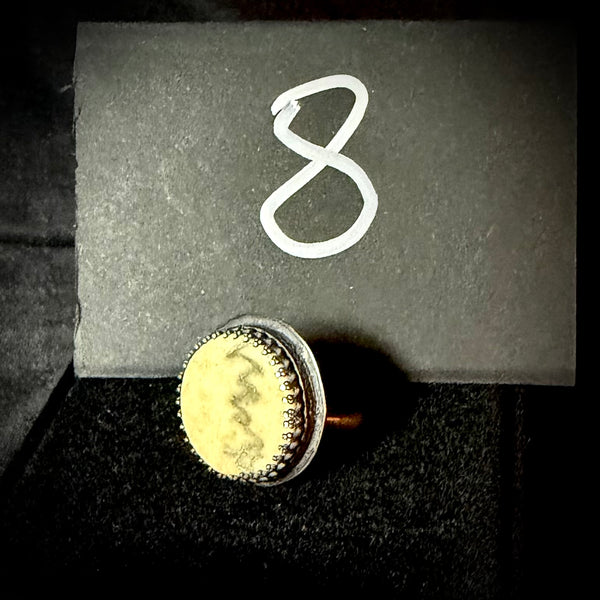 Item 8. Skull cap ring