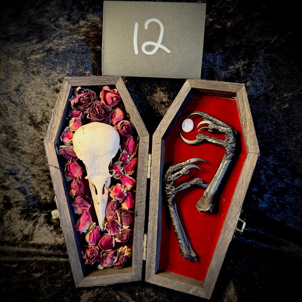 Item 12. Crow coffin
