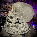 African Oath Taking Ritual Human Skull