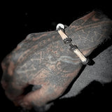 Human hand bones bracelet