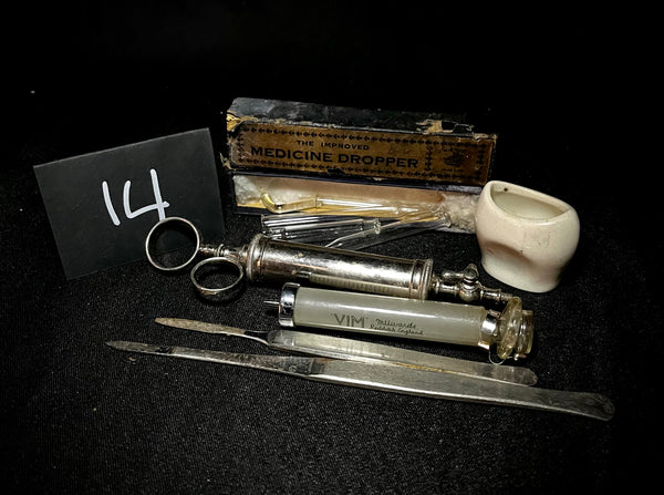 Item 14. Vintage medical trinkets