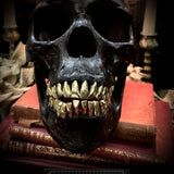 Brass tooth skull
