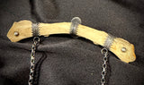 Item 6. Human rib vivianite necklace