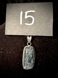 Item 15. Vivianite pendant