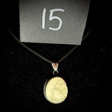 Item 15. Skull cap suture pendant