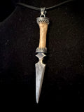 Item 6. Athame dagger pendant