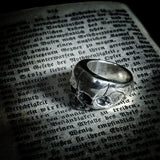“Mortis” Sterling Silver Ring