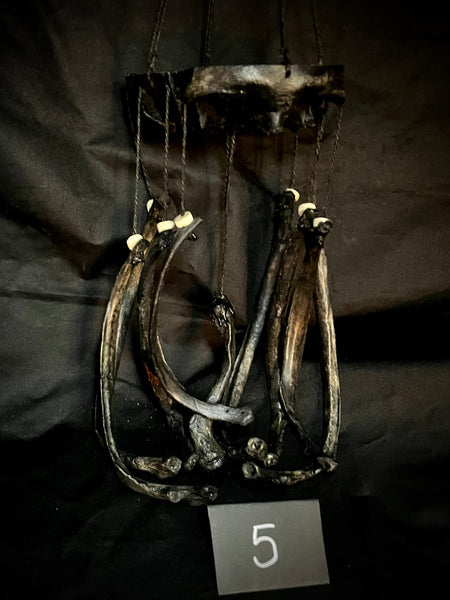 Item 5. Human bone windchime