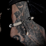 Human hand bones bracelet