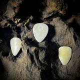 Set of 3 human femur guitar picks