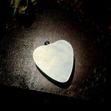 Broken heart suture pendant