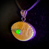 Item 3. Skull cap eye pendant