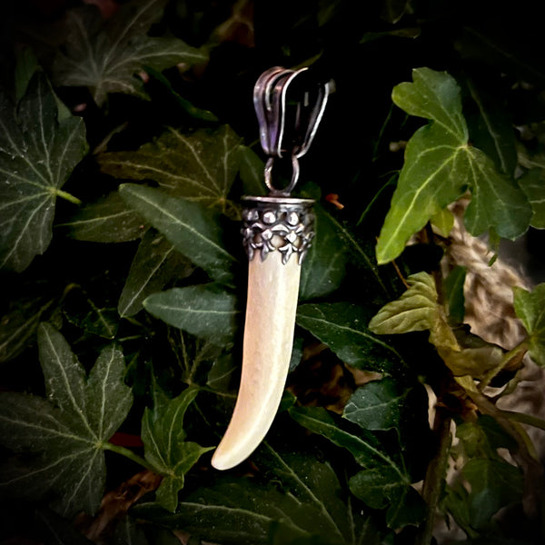 Human claw pendant
