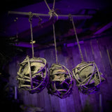African Tribal Suspended Ancestral Shrine Skulls
