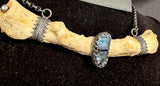 Item 6. Human rib vivianite necklace