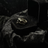 “Dark Marian” Sterling Silver Ring (Darkened Patina)