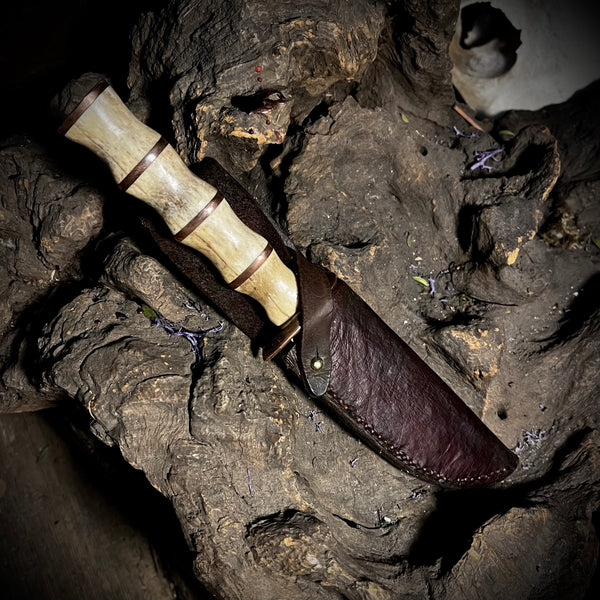 Custom order human bone knife