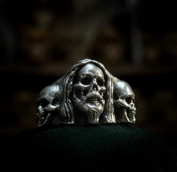 “Necromonger” Sterling Silver Ring