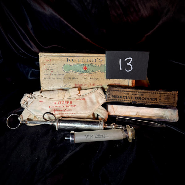 Item 13. Vintage medical lot
