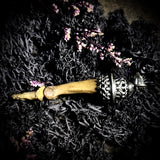 Double finger bone pendant