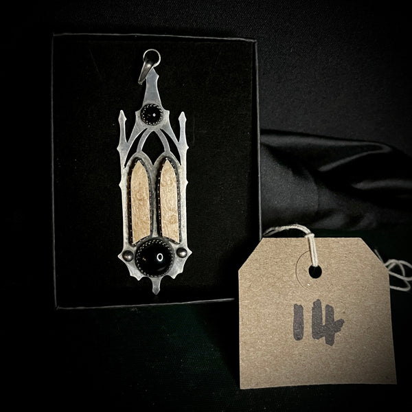 Lot 14. Gothic window pendant