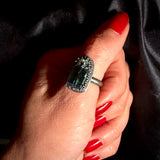 Item 4. Vivianite ring