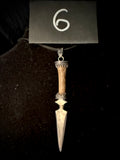 Item 6. Athame dagger pendant
