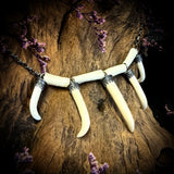 Human claw necklace