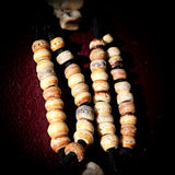 Human bone rosary