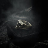 “Dark Marian” Sterling Silver Ring (Darkened Patina)