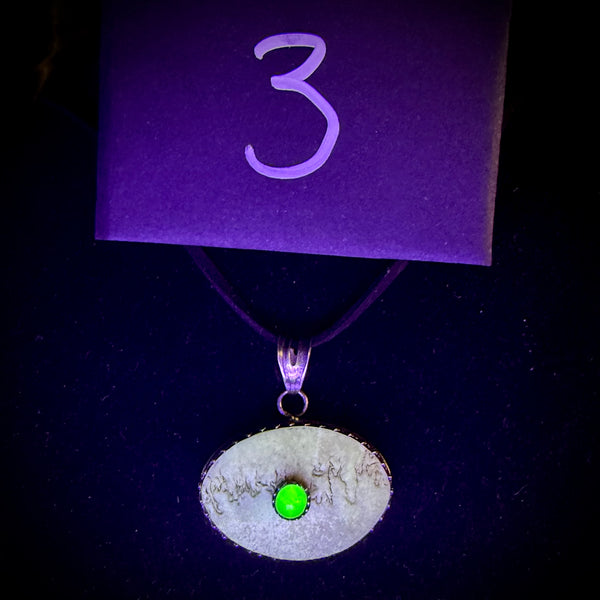 Item 3. Skull cap eye pendant