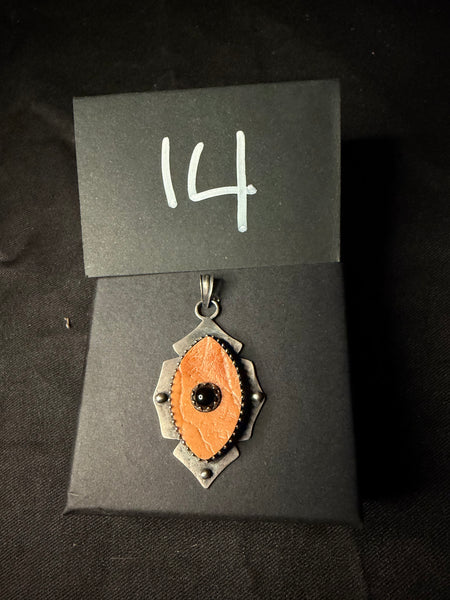 Item 14. Skull cap cross pendant
