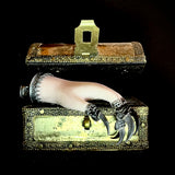 Claw hand silver pendant