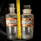 Item 5. Two Victorian apothecary bottles