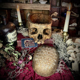 Custom made Skull with scrying bowl