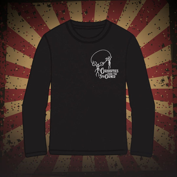 Small conjoined skeleton Long sleeve t-shirt