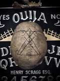 Skull cap scrying bowl